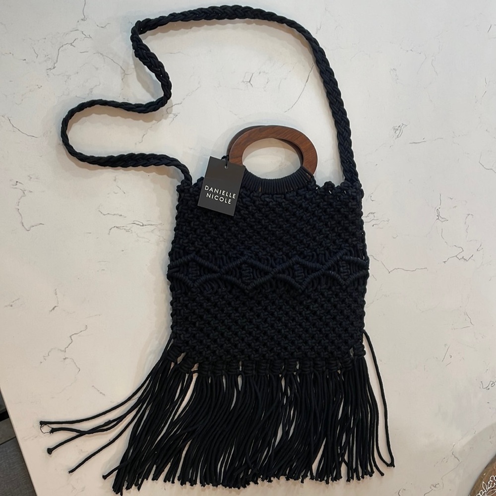 Danielle Nicole macrame boho bag